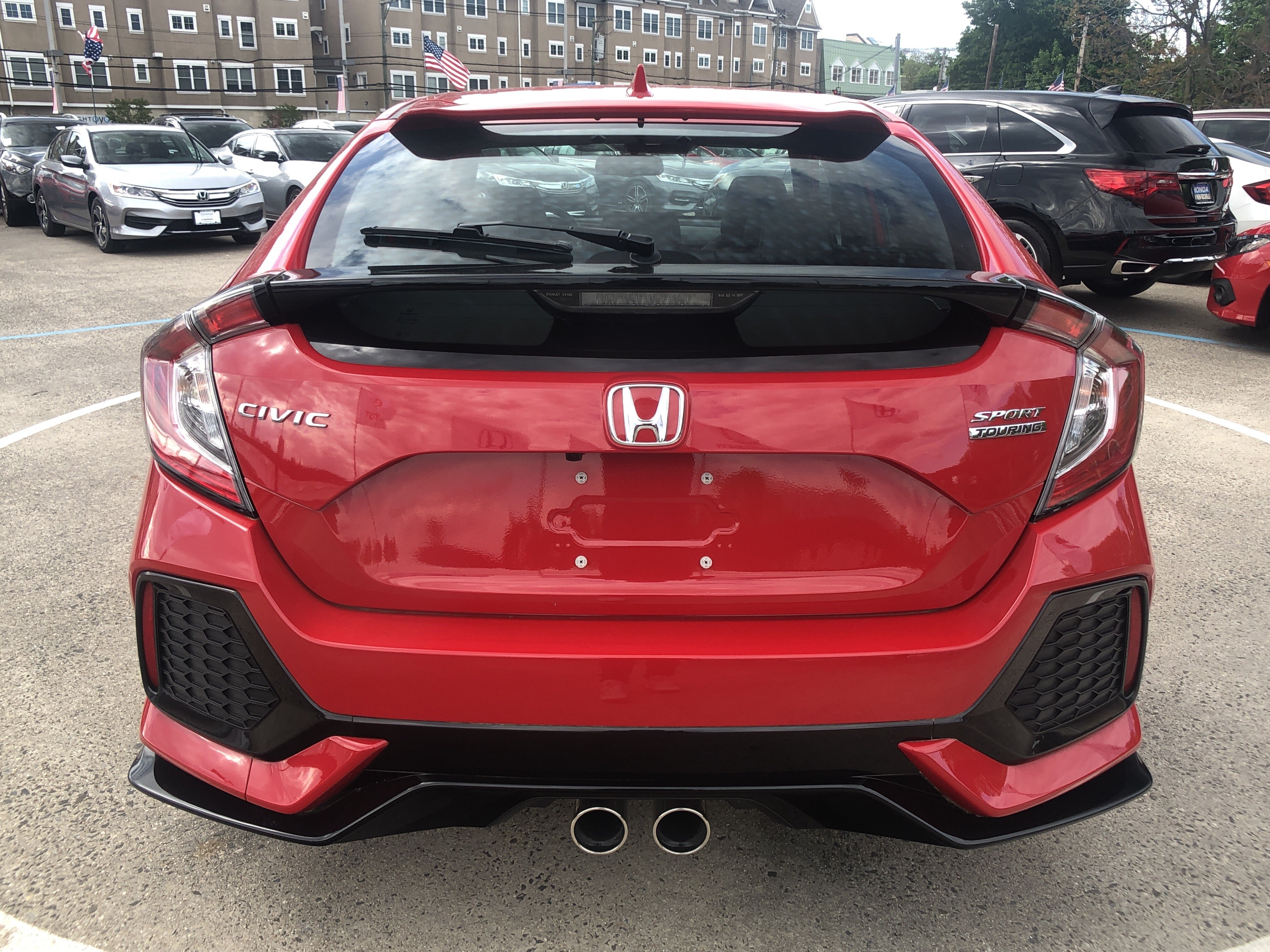 New 2018 Honda Civic Sport Touring 4D Hatchback in New Rochelle ...